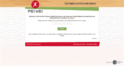 Desktop Screenshot of peiweifeedback.com